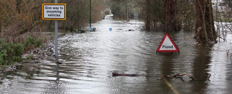 aftermath of the floods